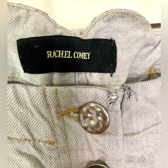 Rachel Comey Distressed Denim Slacks - Picture 3 of 7